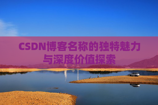 CSDN博客名称的独特魅力与深度价值探索 CSDN博客名称的独特魅力与深度价值探索